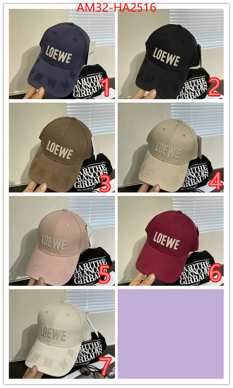 Cap(Hat)-Loewe designer 1:1 replica ID: HA2516 $: 32USD