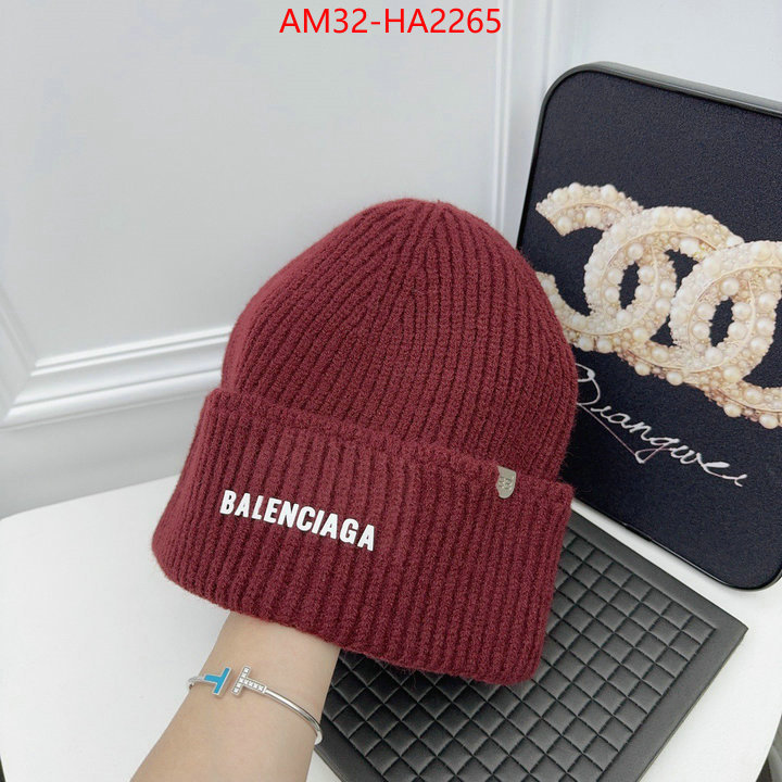 Cap(Hat)-Balenciaga can i buy replica ID: HA2265 $: 32USD