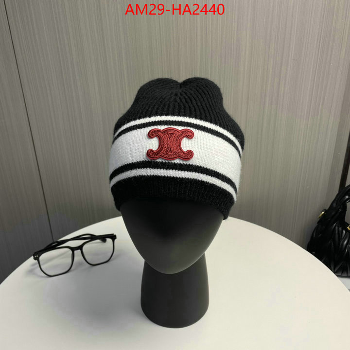 Cap(Hat)-Celine top designer replica ID: HA2440 $: 29USD