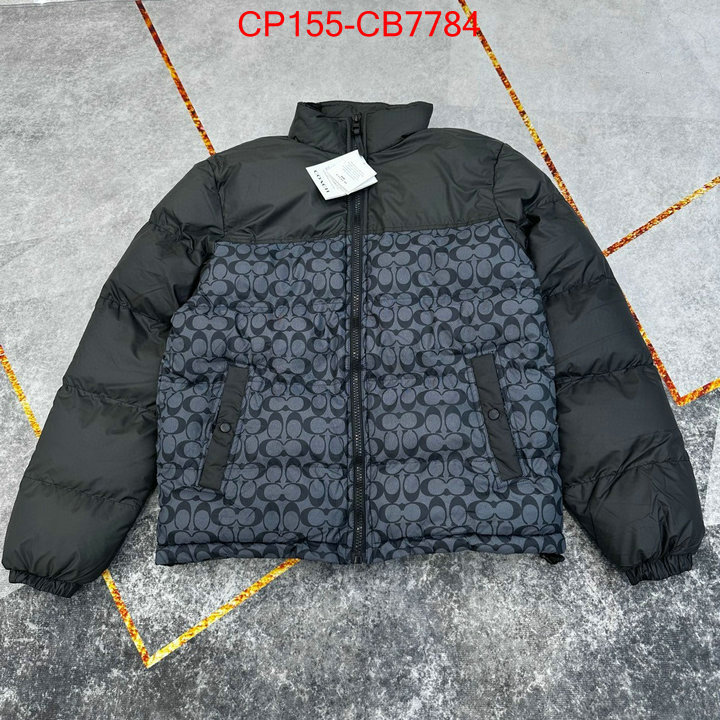 Down jacket Men-Coach how to find replica shop ID: CB7784 $: 155USD