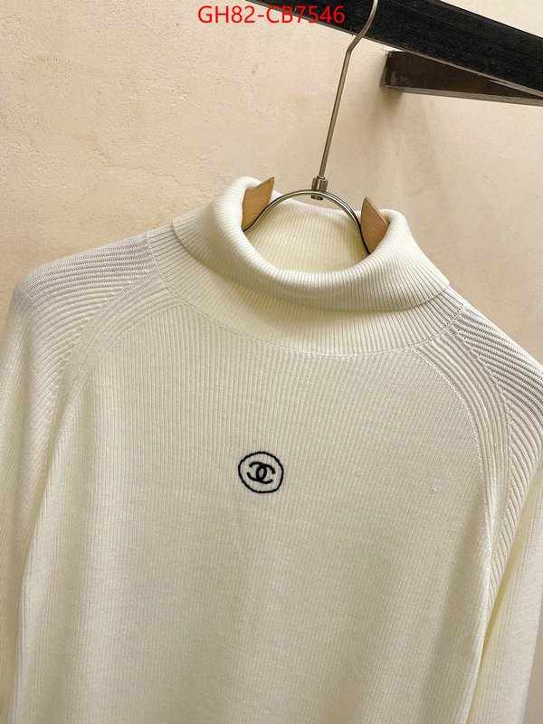 Clothing-Chanel aaaaa+ quality replica ID: CB7546 $: 82USD