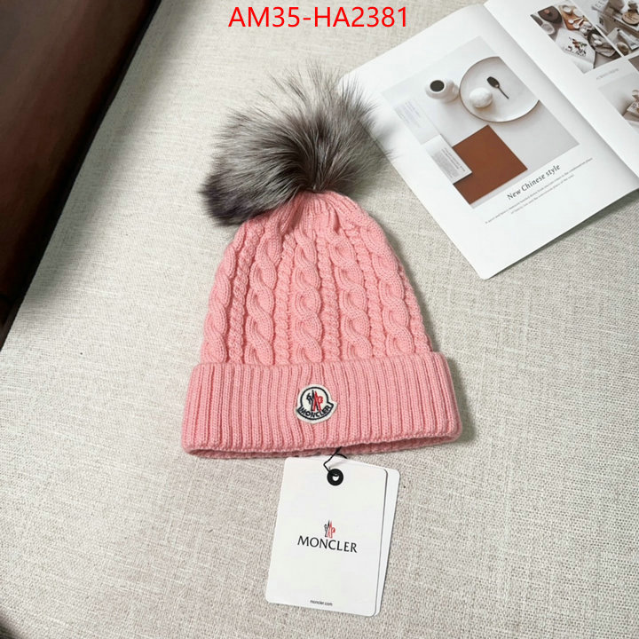 Cap(Hat)-Moncler luxury 7 star replica ID: HA2381 $: 35USD