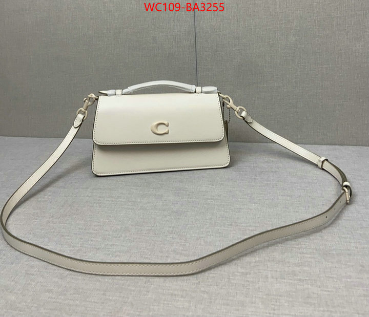 Coach Bags(4A)-Crossbody- luxury fashion replica designers ID: BA3255 $: 109USD,