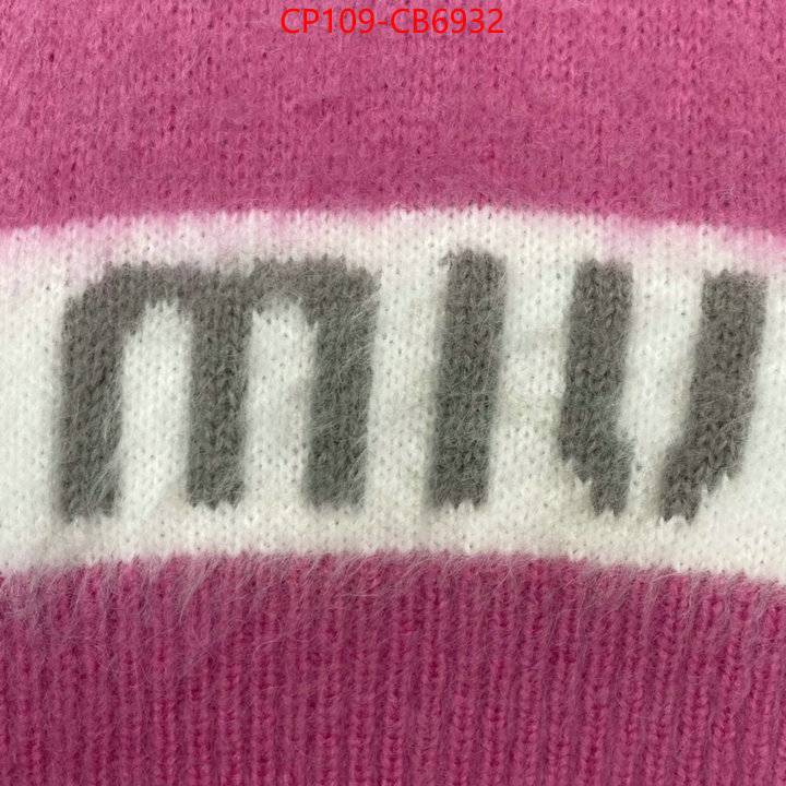 Clothing-MIU MIU fake designer ID: CB6932 $: 109USD