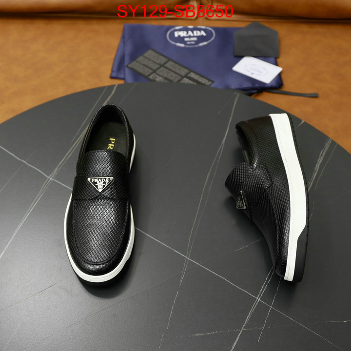 Men shoes-Prada 1:1 replica ID: SB8650 $: 129USD