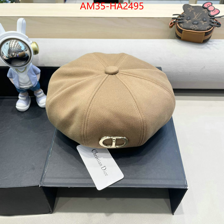 Cap (Hat)-Dior highest quality replica ID: HA2495 $: 35USD