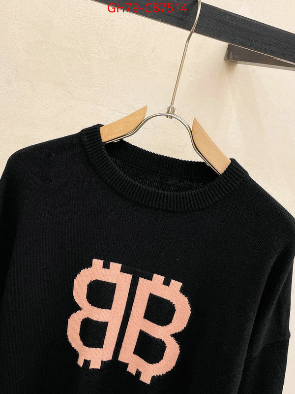 Clothing-Balenciaga online sale ID: CB7514 $: 79USD