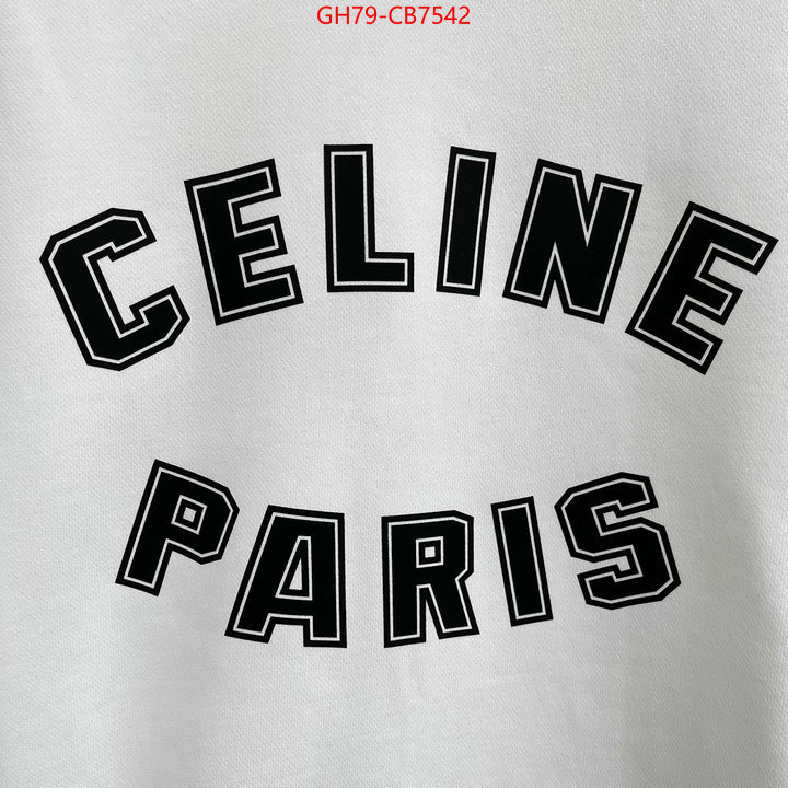 Clothing-Celine the best quality replica ID: CB7542 $: 79USD