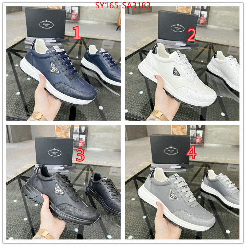 Men shoes-Prada styles & where to buy ID: SA3183 $: 165USD