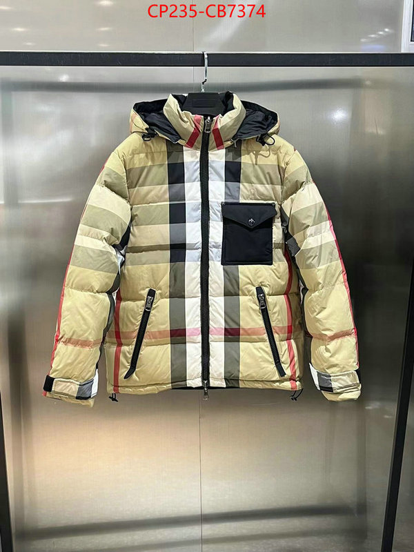 Clothing-Burberry buy cheap replica ID: CB7374 $: 235USD