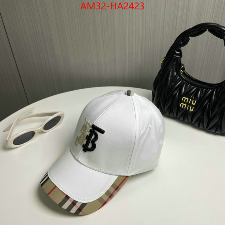 Cap(Hat)-Burberry luxury fake ID: HA2423 $: 32USD