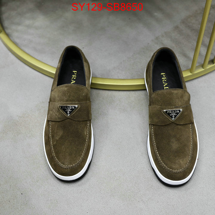 Men shoes-Prada 1:1 replica ID: SB8650 $: 129USD