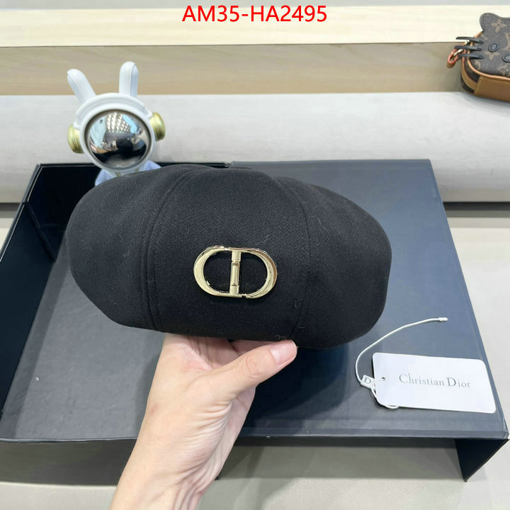 Cap (Hat)-Dior highest quality replica ID: HA2495 $: 35USD