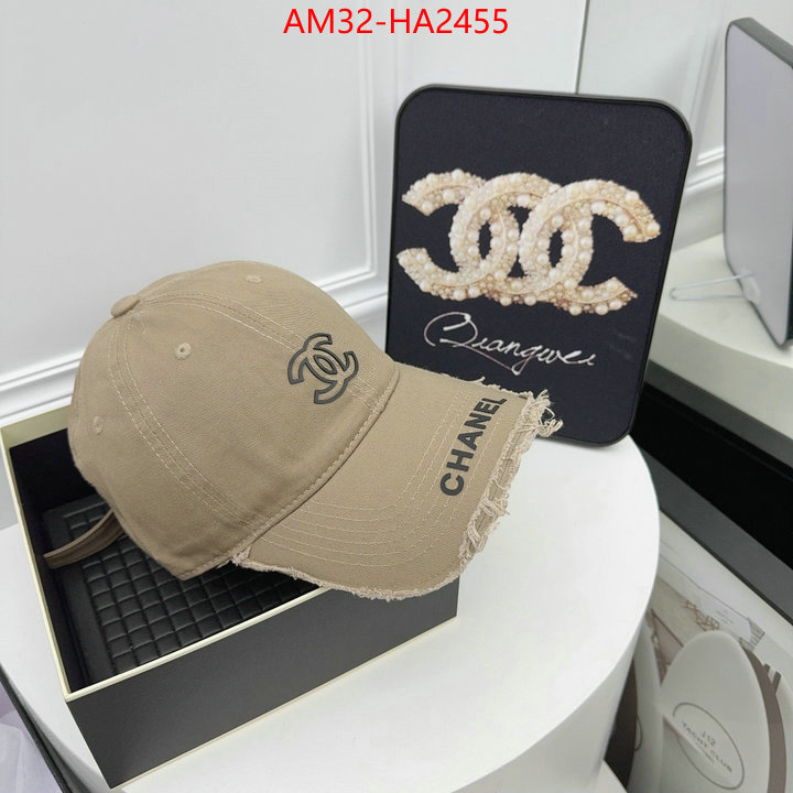 Cap (Hat)-Chanel quality aaaaa replica ID: HA2455 $: 32USD