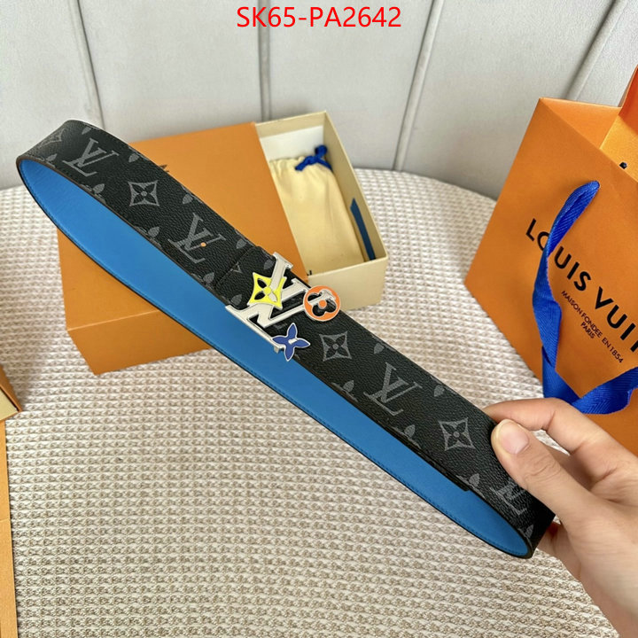 Belts-LV aaaaa+ quality replica ID: PA2642 $: 65USD