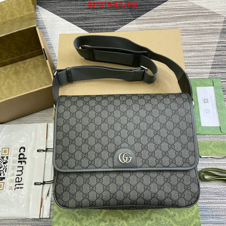 Gucci Bags(TOP)-Crossbody- found replica ID: BA2198 $: 219USD,