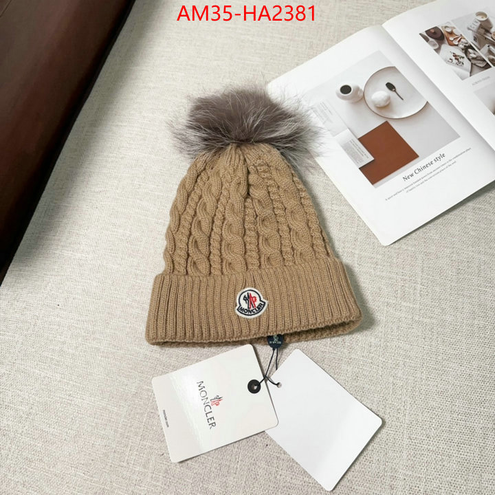 Cap(Hat)-Moncler luxury 7 star replica ID: HA2381 $: 35USD