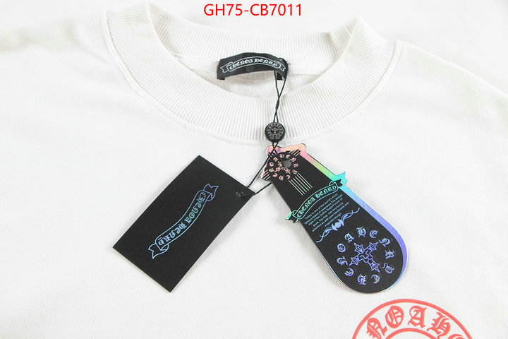 Clothing-Chrome Hearts highest product quality ID: CB7011 $: 75USD