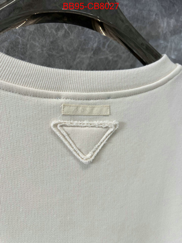 Clothing-Prada 7 star replica ID: CB8027 $: 95USD