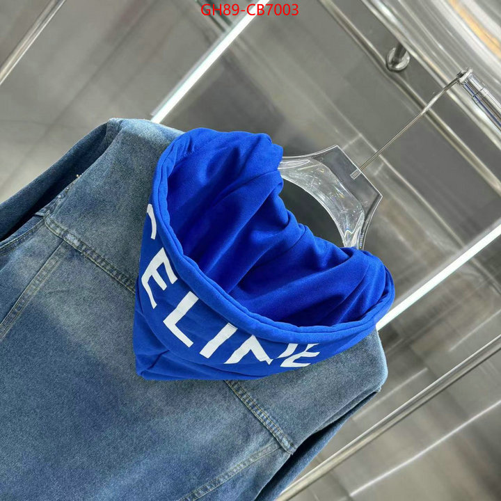 Clothing-Celine outlet sale store ID: CB7003 $: 89USD