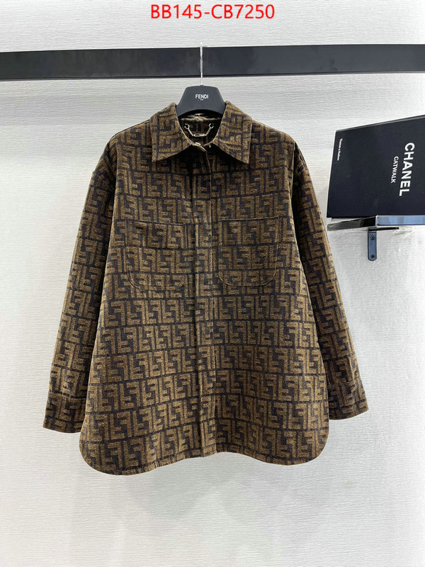 Clothing-Fendi best website for replica ID: CB7250 $: 145USD