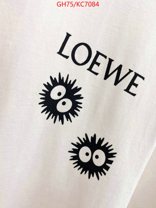 Clothing-Loewe high quality replica ID: KC7084 $: 75USD