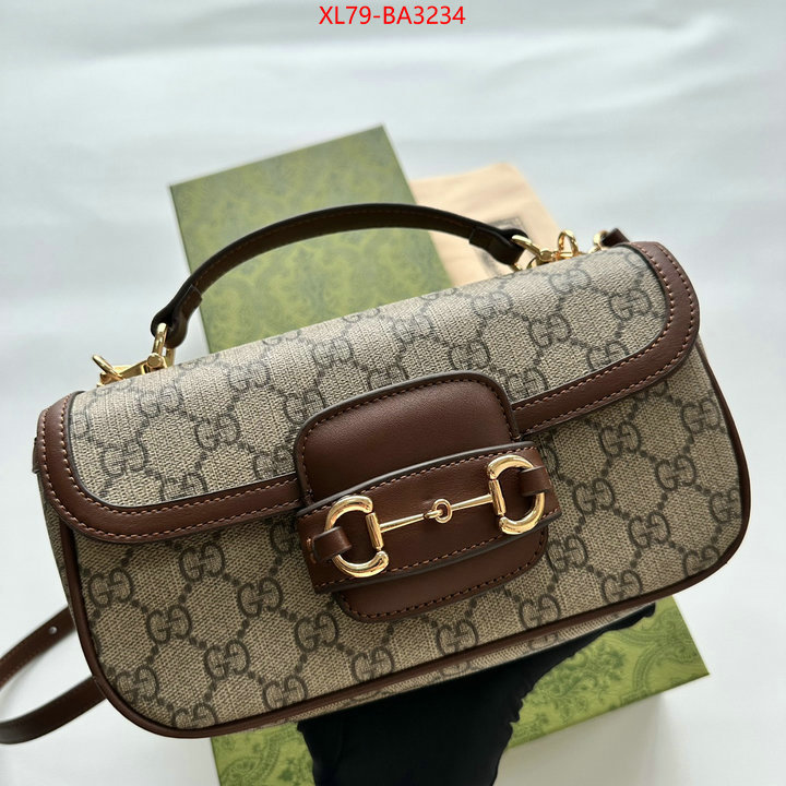 Gucci Bags(4A)-Horsebit- 2024 perfect replica designer ID: BA3234 $: 79USD,