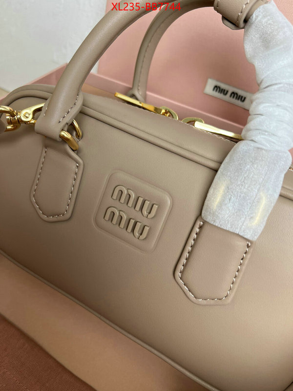 Miu Miu Bags(TOP)-Handbag- online store ID: BB7744 $: 235USD,