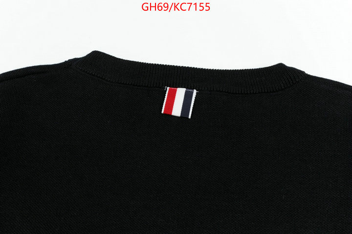 Clothing-Thom Browne exclusive cheap ID: KC7155 $: 69USD