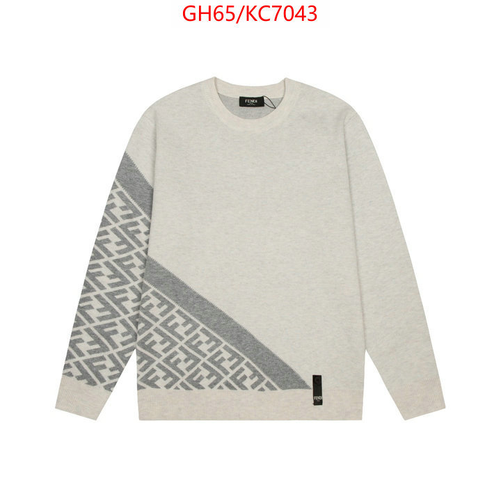 Clothing-Fendi how to start selling replica ID: KC7043 $: 65USD