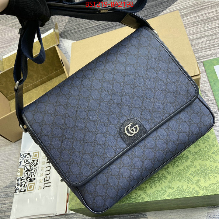 Gucci Bags(TOP)-Crossbody- found replica ID: BA2198 $: 219USD,