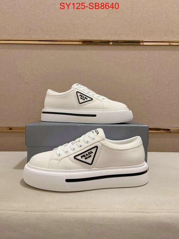 Men shoes-Prada best replica 1:1 ID: SB8640 $: 125USD