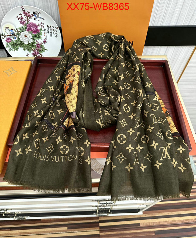 Scarf-LV perfect quality designer replica ID: MB8365 $: 75USD