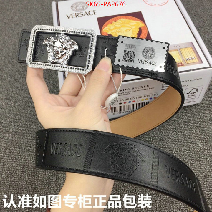 Belts-Versace top quality fake ID: PA2676 $: 65USD