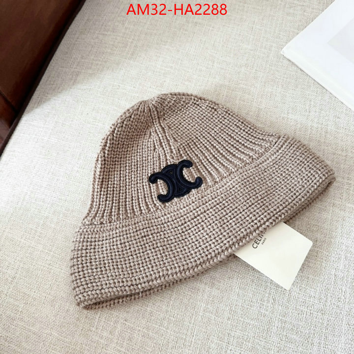 Cap(Hat)-Celine designer 1:1 replica ID: HA2288 $: 32USD