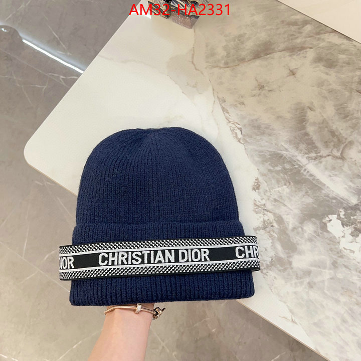 Cap (Hat)-Dior brand designer replica ID: HA2331 $: 32USD