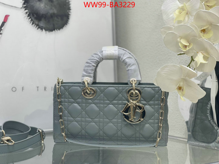 Dior Bags(4A)-Lady- buying replica ID: BA3229 $: 99USD,