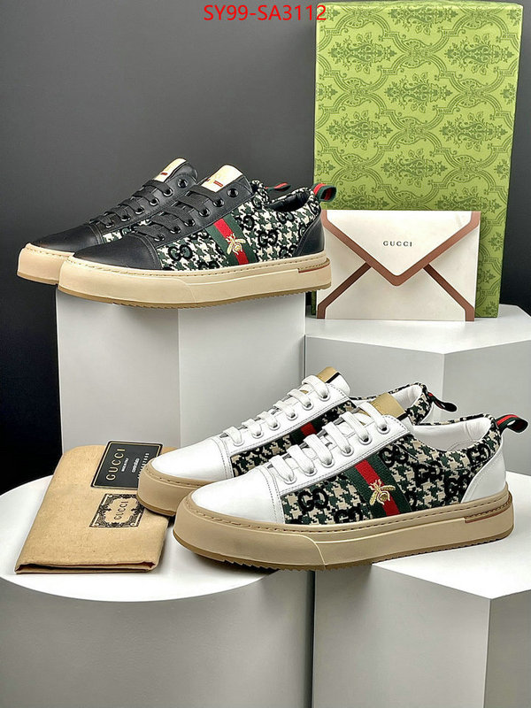 Men Shoes-Gucci designer fashion replica ID: SA3112 $: 99USD