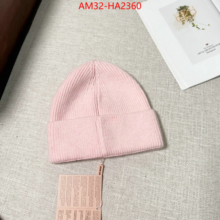 Cap(Hat)-Miu Miu replica 2024 perfect luxury ID: HA2360 $: 32USD