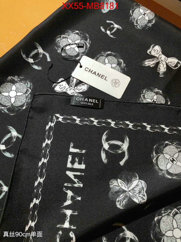 Scarf-Chanel luxury ID: MB8181 $: 55USD