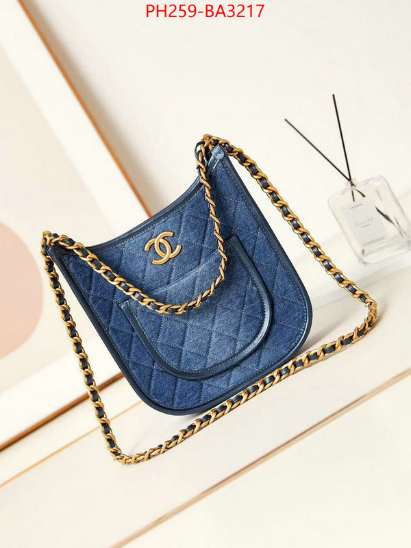 Chanel Bags(TOP)-Crossbody- first copy ID: BA3217 $: 259USD,