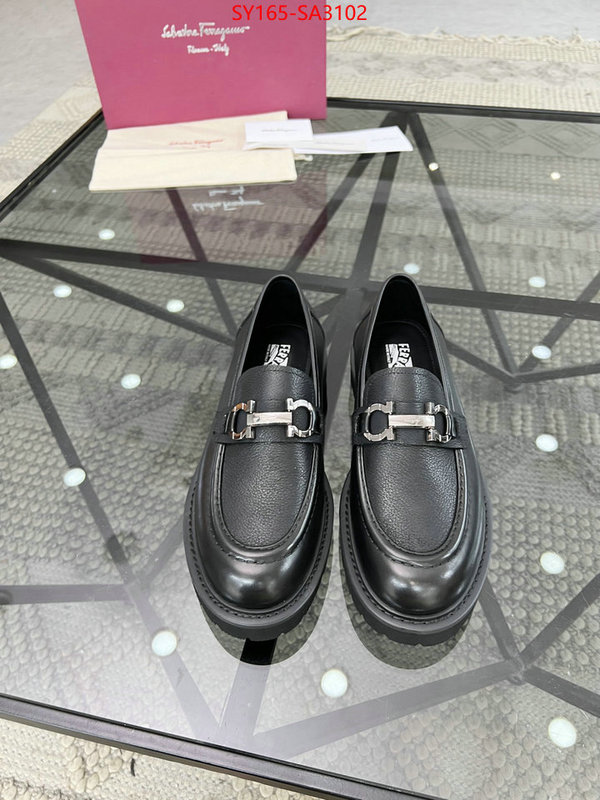 Men shoes-Ferragamo 1:1 clone ID: SA3102 $: 165USD