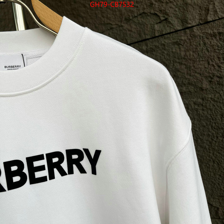 Clothing-Burberry 7 star collection ID: CB7532 $: 79USD