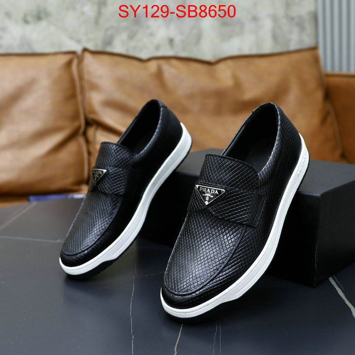 Men shoes-Prada 1:1 replica ID: SB8650 $: 129USD