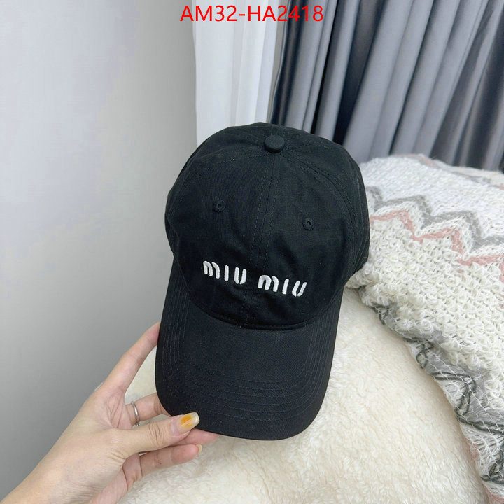 Cap(Hat)-Balenciaga luxury fashion replica designers ID: HA2418 $: 32USD