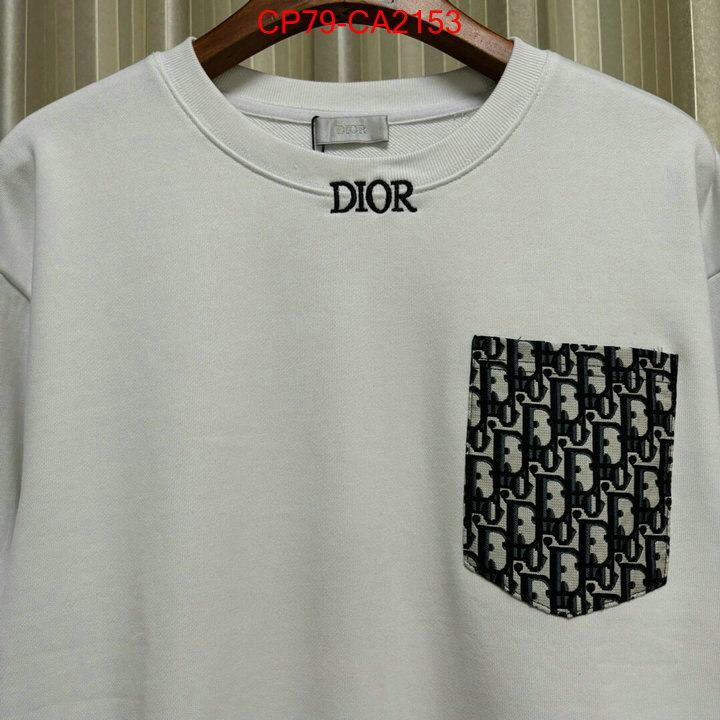 Clothing-Dior perfect quality ID: CA2153 $: 79USD