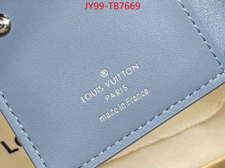 LV Bags(TOP)-Wallet how to buy replcia ID: TB7669 $: 99USD,