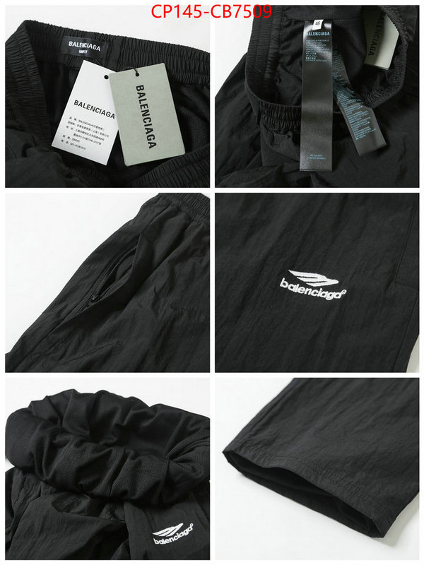 Clothing-Balenciaga luxury 7 star replica ID: CB7509