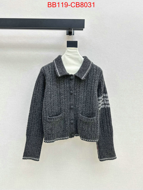 Clothing-Thom Browne what's the best place to buy replica ID: CB8031 $: 119USD