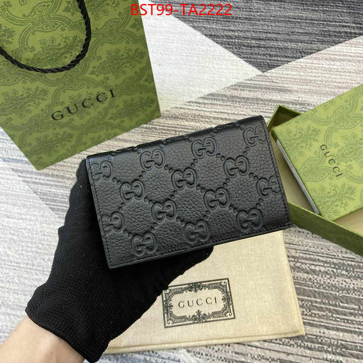 Gucci Bags(TOP)-Wallet- is it ok to buy ID: TA2222 $: 99USD,